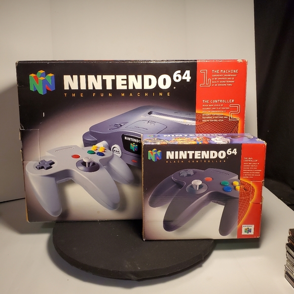Nintendo 64 Console System w/ Box & Controller - Picture 1 of 16